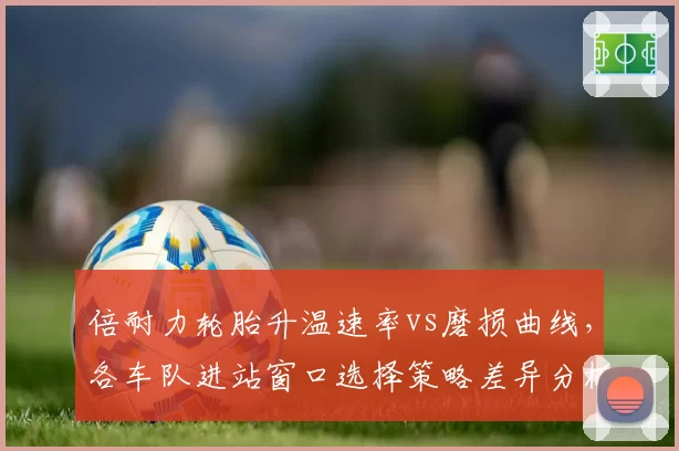 倍耐力轮胎升温速率vs磨损曲线，各车队进站窗口选择策略差异分析